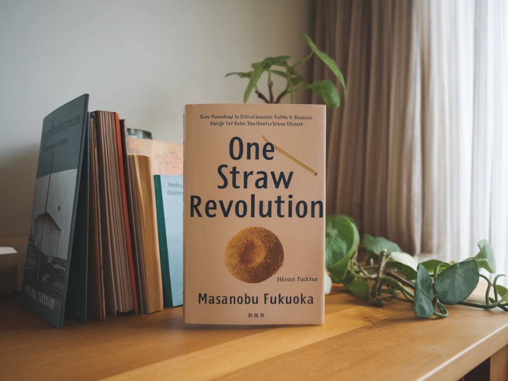 la révolution d'un seul brin de paille - livre de Masanobu Fukuoka : une approche innovante de l'agriculture